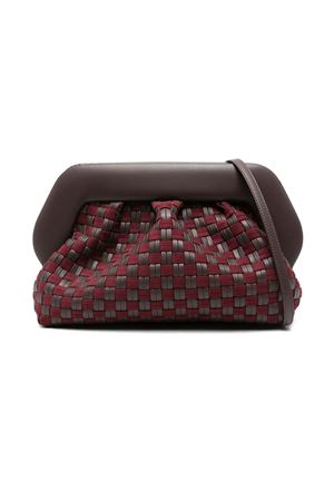 Borsa a spalla Vegan marrone e bordeaux THE MOIRE' | TMFW25BMWSUE109EBONY